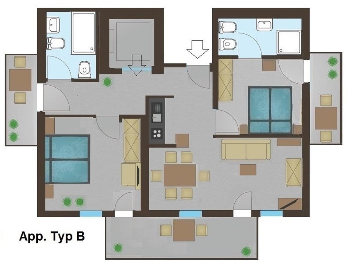 Chalet Stefan - Apartments La Villa  Ngoại thất bức ảnh
