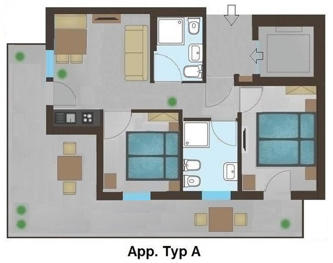 Chalet Stefan - Apartments La Villa  Ngoại thất bức ảnh